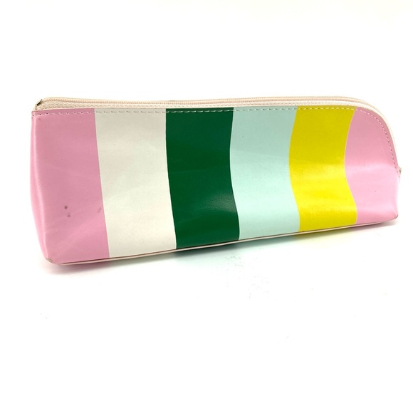 Kate Spade Stripe Pencil Case - Picture 3 of 7